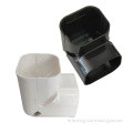 90 Degree Elbow Corner Plastic AC Line Set Cover for Ductless Mini Split Air Conditioners